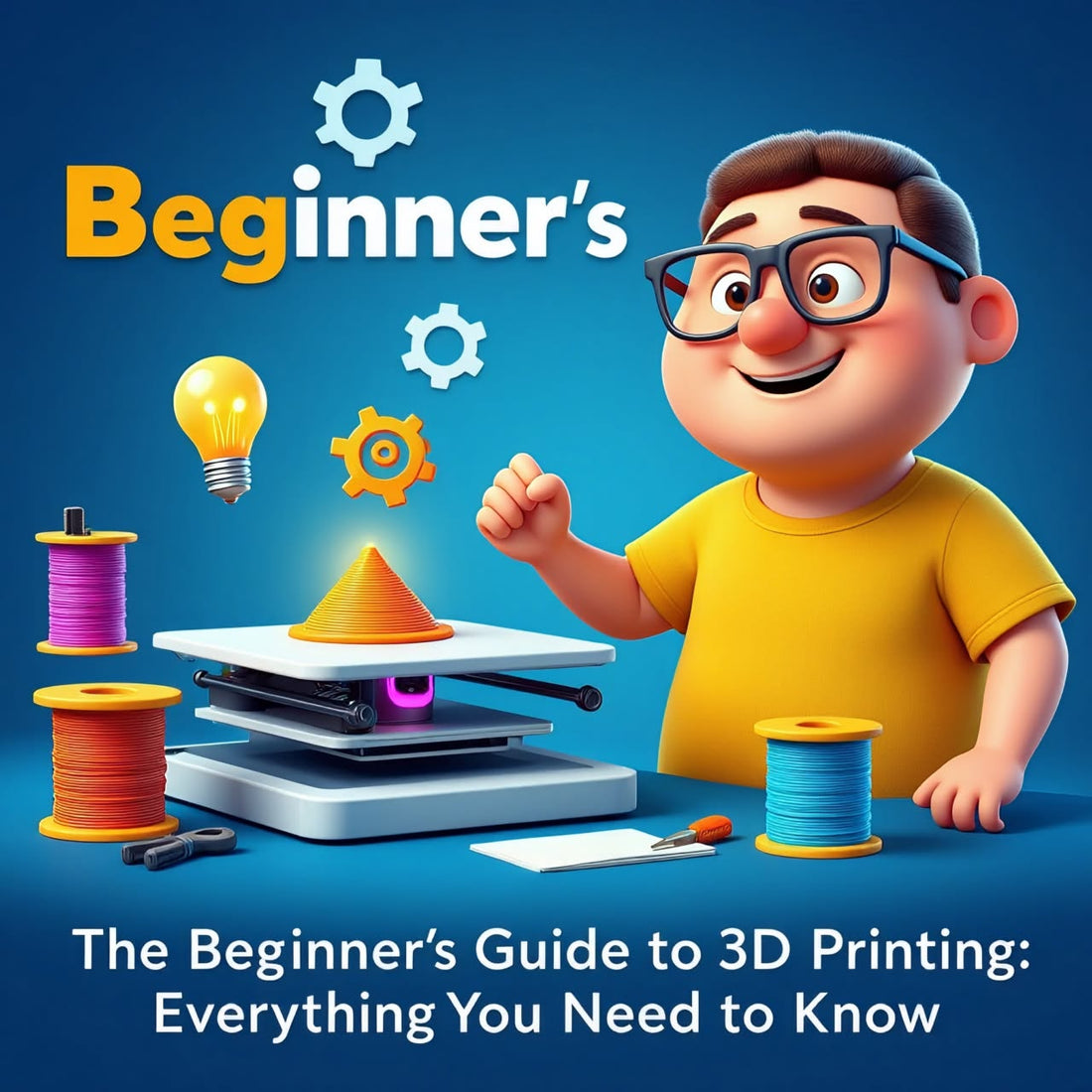 The Beginner's Guide to 3D Printing: Everything You Need to Know