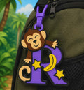 Cheeky Monkey Alphabet Letters Bag Tags A-Z