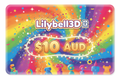 Gift Cards Lilybell3D