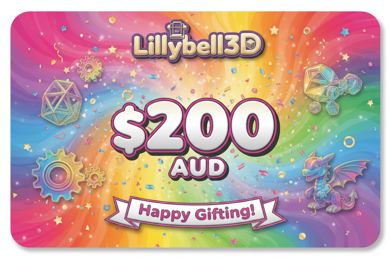 Gift Cards Lilybell3D