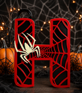 Spider Web Letters A-Z