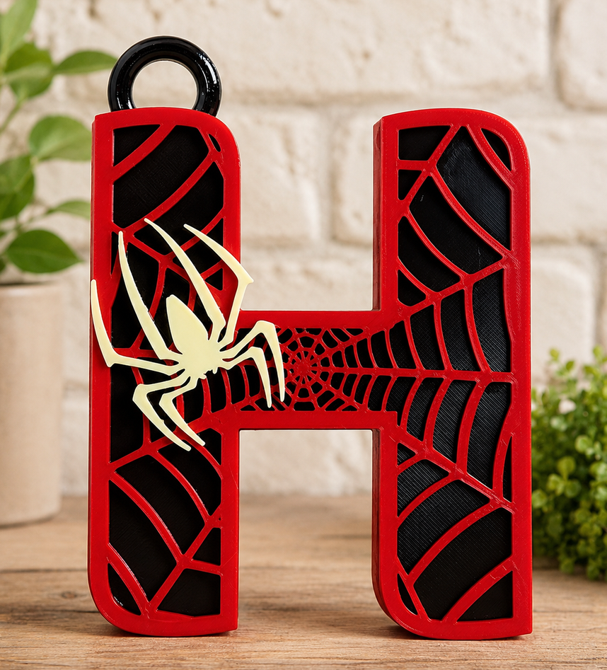 Spider Web Letters A-Z